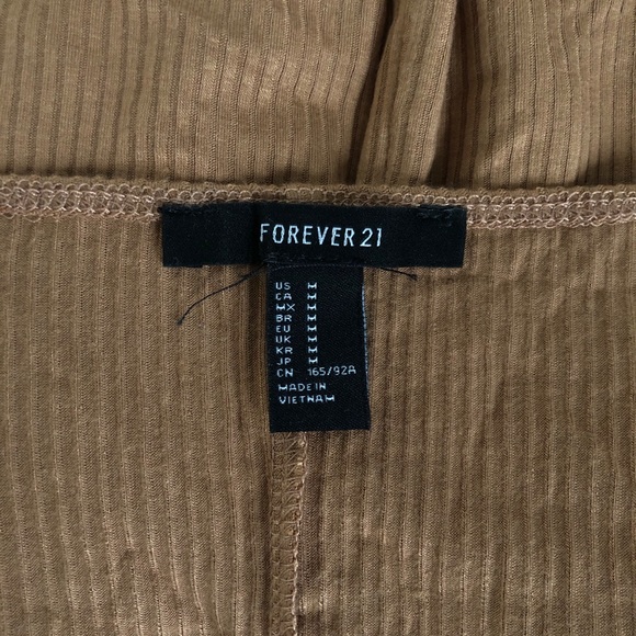 F21 Ribbed Bodysuit - Picture 7 of 7